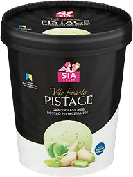 Gräddglass Vår Finaste Pistage 500ml SIA Glass