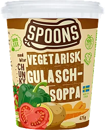 Vegetarisk Gulaschsoppa 475g Spoons