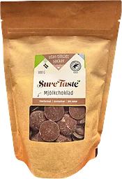 Mjölkchoklad Utan Tillsatt Socker 300g Sure Taste