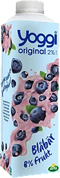 Yoghurt Original Blåbär 2% 1000g Yoggi®