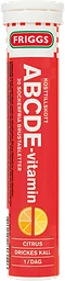 Brustablett ABCDE vitamin Citrus 20-p 1000mg Friggs