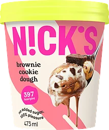 Brownie Cookie Dough Glass