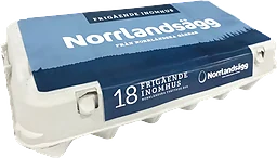 Ägg Frigående M 18-p Norrlandsägg