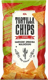 Tortillachips Chili 200g ICA