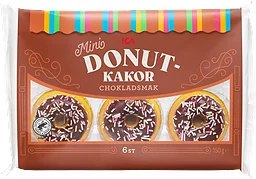 Donutkakor choklad 150g ICA