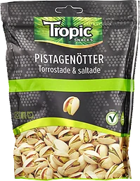 Pistagenötter Torrostade & saltade 160g Tropic Snacks