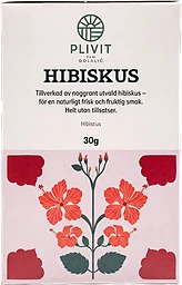 Örtte Hibiskus 20-p 30g Plivit