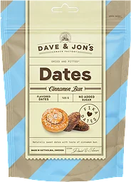 Dadlar Kanelbulle 125g Dave & Jon's