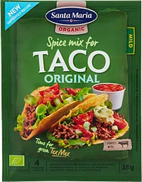 Taco Spice mix Original Ekologisk 28g Santa Maria