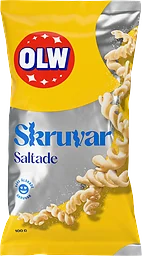 Skruvar Lättsaltade 100g OLW