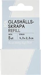 Glashällsskrapa Refillblad 5-p ICA