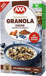 Granola Cacao, Almond & Blueberry 475g AXA