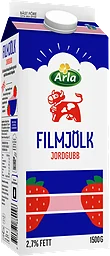 Filmjölk 2,7% Jordgubb 1,5l Arla Ko®