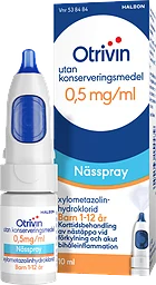 Otrivin 0,5mg/ml Nässpray Barn