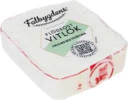 Flödeost Vitlök 33% ca 200g Falbygdens ost
