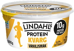 Kvarg Vaniljsmak 0,2% 500g Lindahls