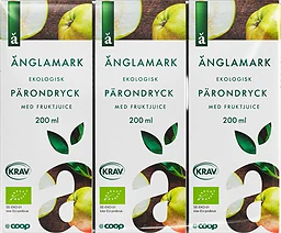 Fruktdryck Päron 3-pack Eko