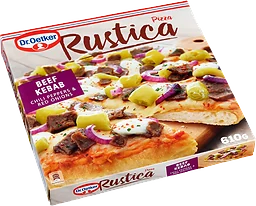 Pizza Rustica kebab 610g Dr.Oetker