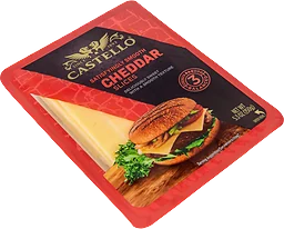 Cheddarost Burger 35% 150g Castello