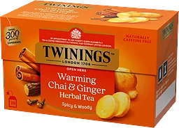 Te Chai herbal Ginger 20p Twinings