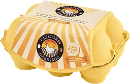 Ägg 6-pack Guldgula L/XL Frigående 6st Ulfstorps Gårdsägg