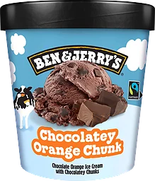 Glass Chocolatey orange chunk
