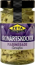 Kronärtskockor Marinerade 290g Zeta