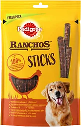 Tuggpinnar Hund Ranchos Chicken 60g Pedigree