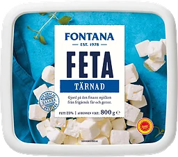 Fetaost Tärnad storpack 1,35kg Fontana