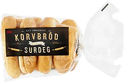 Korvbröd Surdeg 8-p 300g ICA