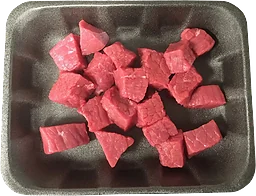 Grytbitar av nötrulle ca 350g