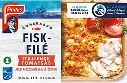 Ugnsbakad Fisk Tomat 380g Findus