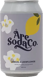 Läsk Citron Och Fläder 330ml Åre Soda
