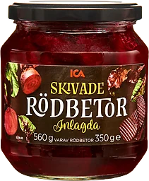 Skivade & inlagda Rödbetor 560g ICA