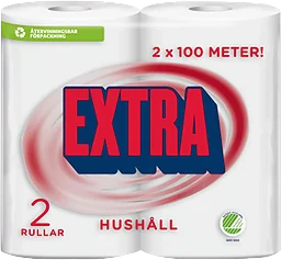 Hushållspapper Extra 2-p Miljömärkt Edet