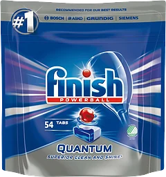 Maskindisktabletter Quantum 54-p Miljömärkt Finish