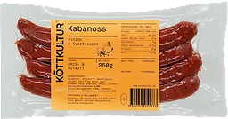 Kryddkorv Kabanoss Vitlök Svartpeppar 250g Köttkultur