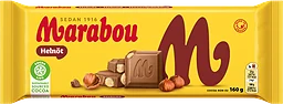 Chokladkaka Helnöt 160g Marabou