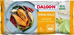Vårrullar kyckling 6-p 600g Daloon