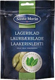 Krydda Lagerblad Hela påse 4g Santa Maria