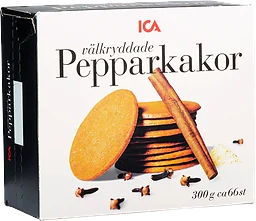 Pepparkakor Välkryddade 300g ICA