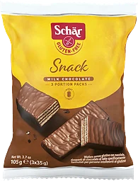 Snack rån med nötkräm och choklad 105 g Schär