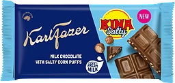 Salty Kina Salty Corn Puffs Milk Chocolate