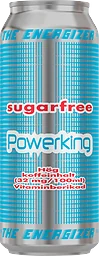Powerking Sockerfri Energidryck, Burk