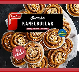 Kanelbullar Fryst 20-p 700g Findus