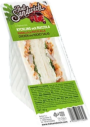 Sandwich Kyckling Ruccola 140g ItalSandwich