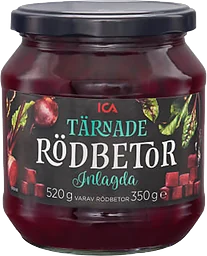 Tärnade Rödbetor 560g