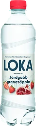 Jordgubb Granatäpple Kolsyrat Vatten Pet