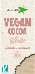 Vit Choklad Vegan 90g Green Star