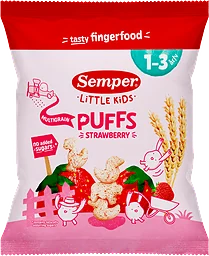 Multigrain Puffs Strawberry Eko